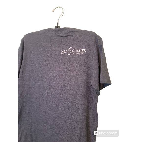 Life Is Better With Cows Top Around Graphic T-Shirt Short Sleeve Womens Sz S - Picture 2 of 3